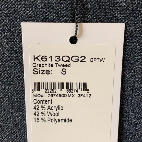 St John Knit Duster Jacket. NWT. Size S Grey - Picture 6 of 6